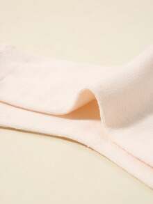 1/5 pares de calcetines hasta el tobillo para niños, calcetines medianos clásicos con ribete de encaje colorido, transpirables y que absorben la humedad, suaves y cómodos para la escuela/exterior/regalo/campus, color aleatorio - Multicolor - Ver 5