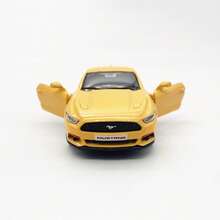 1:36 Scale  Mustang Zinc Alloy One-Piece Die-Cast Alloy Car Model, Creative Model Toy Ornaments, Suitable For Teenagers And Adults To Collect Models, Can Be Used As Room Decoration Gifts - Multicolor - View 5