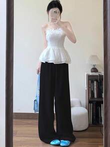 Women Pants - Black - View 1