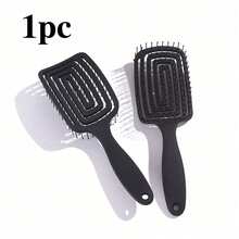 2 Packs Detangling Hair Brush For Wet & Dry Hair, Curved Vent Hair Detangler Brush For Women, Men - Does Not Pull, Removes Tangles, Curly Straight & Thick Hair Care Accessories - Square - View 10