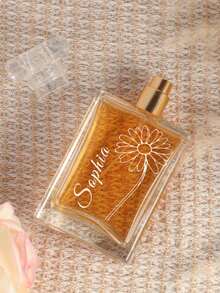 100ml Personalized Floral Perfume Refillable Empty Bottle Birthday Gift Women Holiday Gift Wedding Favor Bridesmaid And Best Friend Gift - 100ml - View 3