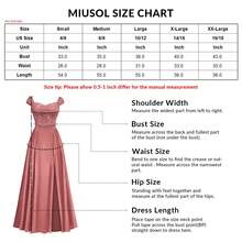MIUSOL Sequin Floral Lace Sweetheart Neck Cap Sleeve Contrast Satin Formal Party Maxi Dress, Elegant Party Dress For Women, Formal Evening Gown, Prom Dress, For Easter, Mother Day, Wedding Guest, Graduation, Dinner - 霧霾藍 - 查看 9