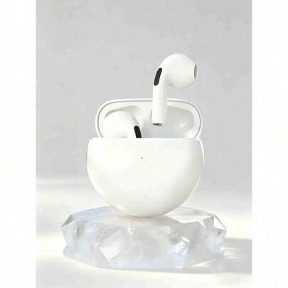 אוזניות Bluetooth אלחוטיות מקוריות Pro6 TWS 5.3, אוזניות ספורטיביות עם מגע וביטול רעשים, מתאימות כמתנות לחג