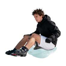 Blue Sledding Snowboard, Portable Snow Sled, Sled Snowboard With Handle - Default - View 4
