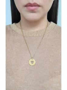 Set de Collares Madre e Hija para compartir Regalo para Mama - Collar dúo Corazón - Set Mama e Hija (adulta o adolescente) - Chapa de Oro Calidad Premium - Elegantia Jewelry (Mama e Hija, Chapado en oro) - Mama e Hija - Ver 8