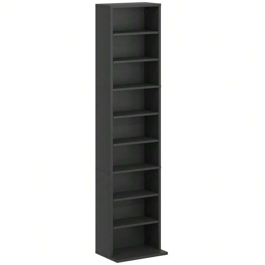 260 Narrow CD Storage Unit - Black - T0001-01-3263 - View 1
