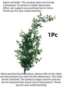 Artificial Mandala Vines, DIY Flower Walls With Artificial Small Potted Plants, Outdoor Garden Balcony Window Sills With UV Resistant Artificial Plants, Home, Living Room, Office, Bathroom Decoration, Shelf Decoration, Wedding And Birthday Decoration, Ideal Spring And Summer Outdoor And Courtyard Decoration Home - Multicolor - View 9