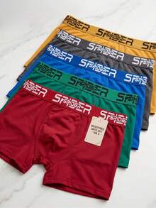Kit 10 Men's Spyder Boxer Briefs Comfortable Original Father's Day Promotion - 彩色 - 查看 6