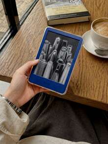 透明防摔 Kindle 保护套，闪光 TPU 全包软壳，适用于 Kindle Paperwhite 第 11 代 6.8 英寸、第 12 代 7 英寸、Kindle 第 11 代（2022/2024 年款），四角气垫防震，超薄防指纹电子书保护套 - 彩色 - 查看 3