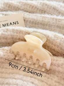 Bộ 4 kẹp tóc hình chữ cái bằng xương, màu vân đá cẩm thạch 9cm, bóng mượt, tươi tắn và mềm mại, rực rỡ, ngọt ngào, phù hợp cho bãi biển, búi tóc, tiệc tùng, trà chiều, dã ngoại và các trang phục mùa hè khác, phụ kiện bãi biển thiết yếu, lễ hội, tiệc tùng. - Nhiều màu - Xem 4