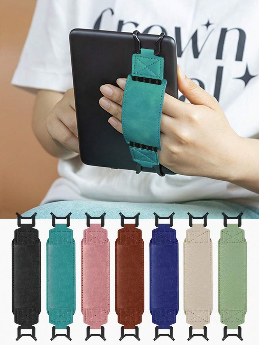 Bộ 4 dây đeo chống rơi bằng da PU cho máy tính bảng 6-7 inch, có thể thao tác bằng một tay. - Nhiều màu - Xem 1
