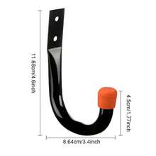 6x Heavy Duty Garage Storage Utility Hooks Organizer Wall Mount Ladder-Hangers - UK-h371501 - View 7
