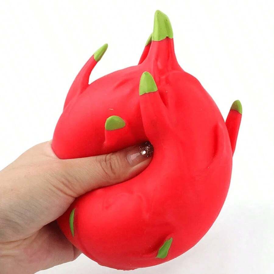 Đồ chơi giảm căng thẳng sáng tạo, mô phỏng trái cây thanh long bóp/bánh bao lớn bóp đậu hũ, đồ chơi xả stress, quà tặng nhỏ cho bữa tiệc (màu ngẫu nhiên) - Nhiều màu - Xem 1