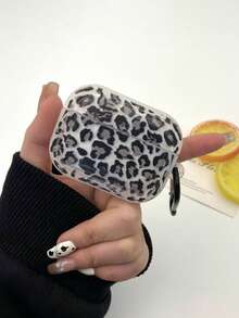Fashionable Black Leopard Print TPU Protective Case For AirPods 1/2/3/4 And Pro 1/2/3 Wireless Earphones - Multicolor - View 10