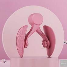 Non Electric Pelvic Floor & Thigh Trainer ABS Material Unisex High Efficiency Core Strengthening Body Shaping Leg Exercise Posture Improvement Home Yoga Pilates Equipment User Friendly Design 9E1J - 粉色 - 查看 2