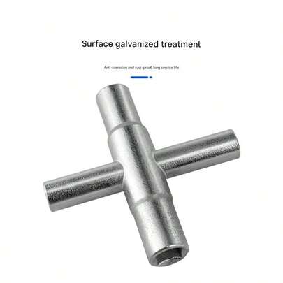 Wrench, Cross Wrench, Square Wrench, Manual Plumbing Wrench, Hardware Tool, Valve Wrench