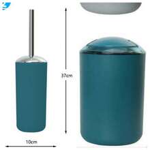 Modern 6-Piece Bathroom Storage Set, Complete Matte Bathroom Accessory Set, Includes Soap Dispenser, Toilet Brush Holder And Trash Can, Suitable For Rental Apartments, Dorms And Guest Bathrooms - Bathroom Toiletries Set - View 29