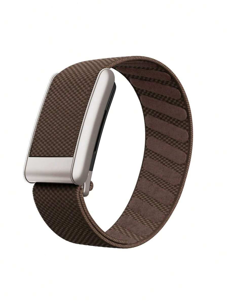 5.0/MG SuperKnit Watchband – ECG Compatible, Signature Performance Knit – Not Compatible With Gen 4 - Coffee Brown - View 1