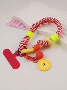 长肩带斜挎手机袋，时尚户外旅行手机套，带蜜蜂挂绳 - 彩色 - 查看 22