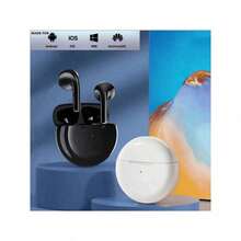 Original Pro6 TWS Auriculares Inalámbricos Bluetooth 5.3, Auriculares Deportivos con Cancelación de Ruido Táctil, Adecuados para Regalo de Vacaciones de Teléfono - Ver 7