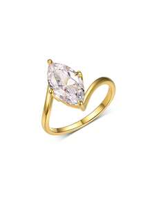1 chiếc nhẫn bạc S925 đính đá Moissanite 3CT hình mắt độc đáo, thời trang và sang trọng, phù hợp cho cô dâu, lễ đính hôn, đám cưới, đeo hàng ngày, quà tặng ngày lễ. - Nhiều màu - Xem 9