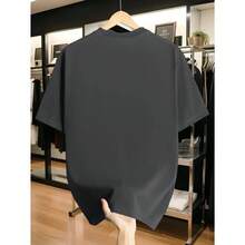 -Short-Sleeved Shirt, 100% Pure, 180 Grams, An Elegant And Versatile Choice From Bull - Black - View 10