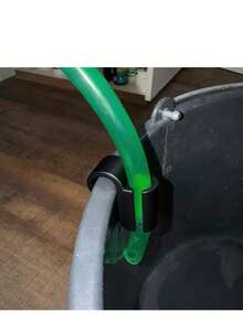 1pc Aquarium/Fish Tank Bucket Hose Holder, For Fish Tank Water Changes, Space-Saving - A - View 5