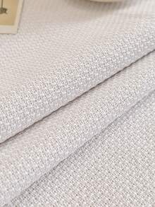 1 chiếc vỏ gối sofa dệt kim bằng cotton có tua rua, chất liệu mềm mại và thoáng khí, kiểu dáng tối giản màu be, vỏ bọc nội thất bốn mùa, chăn sofa, chống trượt, chống bụi, chống nhăn, chống trầy xước, phù hợp với sofa 1-4 chỗ và sofa hình chữ L. - trắng - Xem 8
