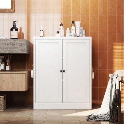 88 Cm Hohes, Free Vorratsregal In White Aus Metall – Küchenschrank Mit Höhenverstellbaren Einlegeböden, Ergonomischen Griffen, Montagepflichtig, Platzsparende Küchenaufbewahrung F.