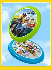 Paw Patrol 1个软体汪汪队飞盘，日常休闲用品，宠物互动玩具，趣味放松减压玩具（款式随机） - 彩色 - 查看 1