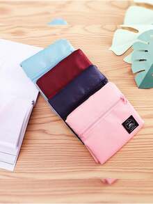 Customized Embroidered Letter Name Portable Storage Bag, Portable Travel Airplane Clothes Storage Bag, Multi-Functional Large Capacity Folding Quilt Travel Bag, Large Capacity Handheld Short-Distance Travel Bag, Female Student Dormitory Trolley Luggage Bag, Lightweight Maternity Bag Storage Bag - Multicolor - View 4