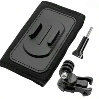 Giá đỡ điện thoại kẹp ba lô đa góc, thích hợp cho hoạt động thể thao ngoài trời, chụp ảnh, leo núi, du lịch, chống trượt, cố định.