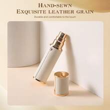 Kuangre 10ml Atomizer Perfume Spray Bottle, Empty Cologne Dispenser, Portable Sprayer Travel Essentials For Many Scenes Gifts. - 白色10毫升 - 查看 8