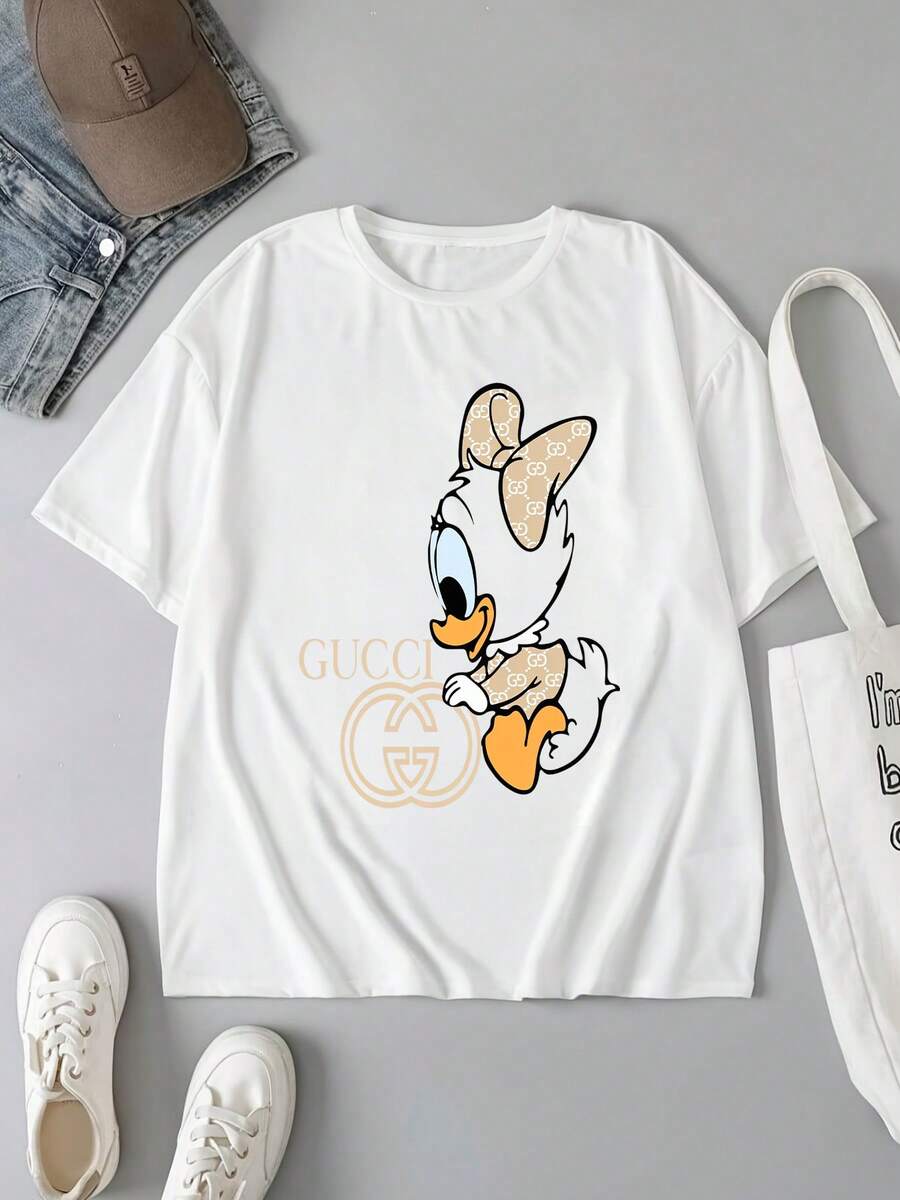 Women T-Shirts - White - View 1