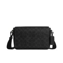 Túi đeo chéo nam in họa tiết Coach Jack CDZ95SVYZK - CDZ95SVYZK màu đen - Xem 8