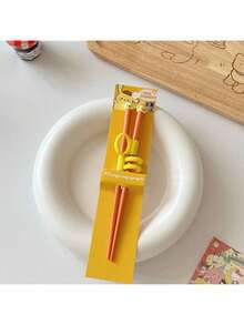 1 Pair Sanrio Characters Polyresin Learning Chopsticks, Cute Kuromi & For My Melody Design, Educational Tableware - View 7