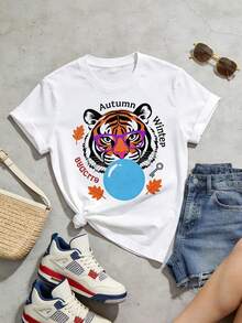 Women T-Shirts - White - View 4