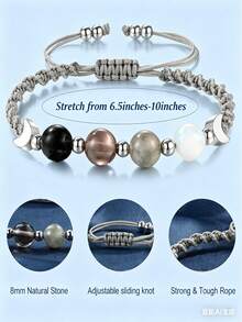 1pc Healthy Pregnancy Gift Hope Bracelet For Women, First Time Mom Gifts Mother's Day Gift Jewelry,Gifts Jewelry Gift Boxes And Cards As Gifts - Multicolor - View 10
