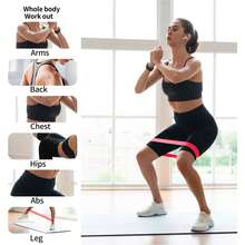 5pcs Resistance Bands Set, Ideal For Flexibility And Mobility Training, Suitable For Yoga, Pilates, Also For Resistance Training In Gymnastics And Dance, Gym Dumbbell - Multicolor - View 8