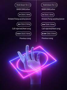 High Fidelity Stereo Wireless Earphones Bluetooth 5.4 Transparent Mode Touch Control Sports Earbuds Ultra Long Playtime ANC Earbuds With Touch Charging Case Clear Mic Daily Travel Headset S19G - mặc định - Xem 10