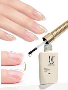 RS NAIL 1PC 12g Clear Nail Reinforcement Builder Gel, UV LED Self-Leveling Strengthen Gel, Thickening Repair Base Coat For DIY Manicure - View 3