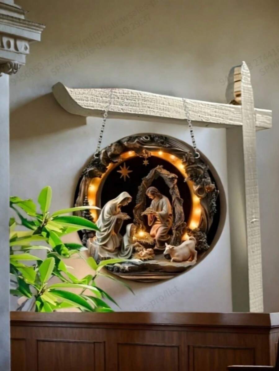 1件波西米亚风格亚克力装饰牌,彩色装饰标牌,无需电源,适用于妇女节、母亲节、父亲节和毕业典礼——送给她的精美礼物,也可用于办公室和家居装饰。 - 卡通 - 查看 1