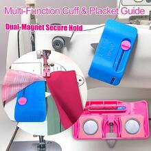 Alat Pembuka Jahitan Magnetik Ganda Baru, Alat Jahit 4-in-1 dengan Penggaris, Pemandu Tepi, dan Penanda Garis Jahitan - Aturan Pesulap Magnet Ganda - Merah Muda - View 9