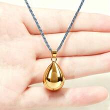 Dây chuyền dài 48 inch với mặt dây chuyền hình chuông thiên thần hình tròn, mặt dây chuyền chuông nhạc sáng tạo, đa năng, quà tặng cho bạn bè, lễ hội. - A - Xem 5