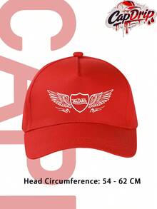 Black 1pc Unisex Von-Dutchs Print Baseball Cap, Sun Hat, Curved Brim, Dad Cap.Suitable For Daily Use And Outdoor Activities.Outdoor Adjustable Sun Cap.Spring-Summer Travel, Tourism, Beach Vacation Hat. - 紅色3 - 查看 8