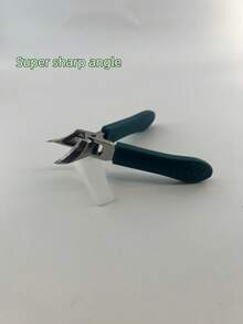 High Precision Nail Clipper, Designed For Thick And Ingrown Nails. Made Of Premium Stainless Steel With Non-Slip Ergonomic Soft Handle And 25° Angle Ultra-Sharp Blade. This Heavy-Duty Nail Scissors Is Ideal For Elderly Use And Features Splash-Proof Design. Also Suitable For Textile Trimming, Daily Repair Work, Jewelry DIY, And Pet Grooming. - Multicolor - View 15
