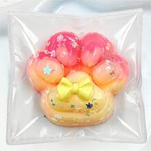 1pc Gradient Candy Color Cat Paw Stress Relief Toy | Cat Paw Stress Toy | Sensory Toy For Relieving Stress, Classroom Reward Party Favor, Suitable As Christmas/Halloween Gift, Random Packaging - Multicolor - View 10