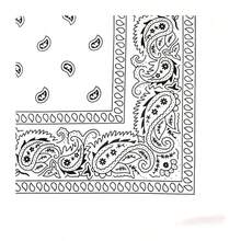 Premium Printed Bandana Scarf - Classic Style And Total Versatility - Kit Of 3 Units_B.B.B - View 4