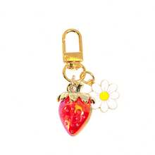 Popular Cute Sweet Clover Petal Heart Shaped Keychain, Creative Bag Charm Accessory, High-Quality Decoration - Multicolor - View 13