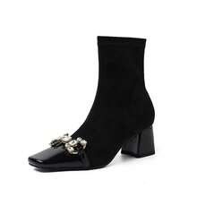 Women Ankle Boots & Booties - Black - View 7